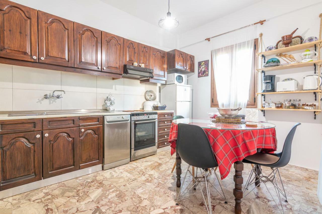 Elias Maro House Villa Avdou Buitenkant foto